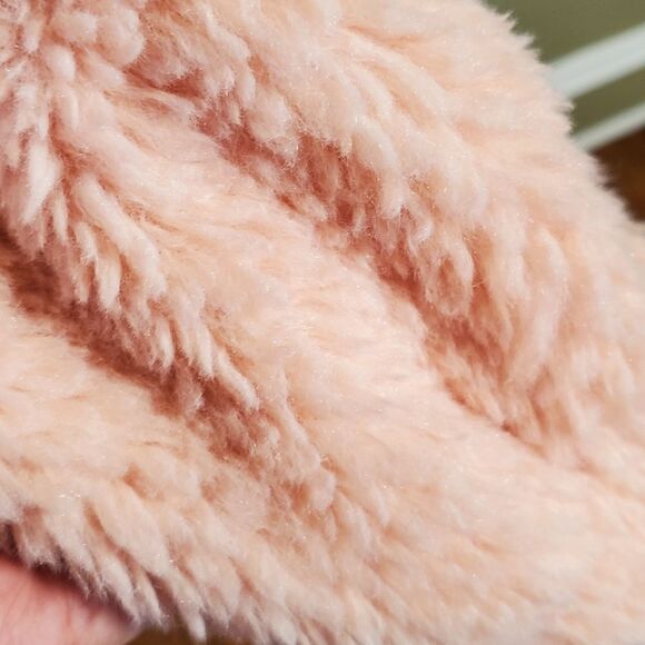 BDG Urban Outfitters Cropped Teddy Jacket - Size L - Picture 5 of 8